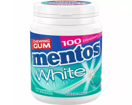 Mentos Gum White Breeze Mint 150g