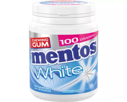Mentos Gum White Sweet Mint 100er 150g