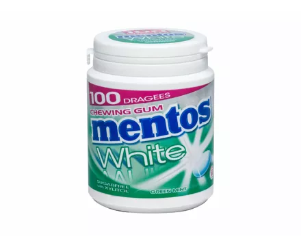 Mentos White Kaugummi Green Mint