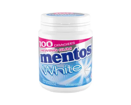 MENTOS White Kaugummi Sweet Mint