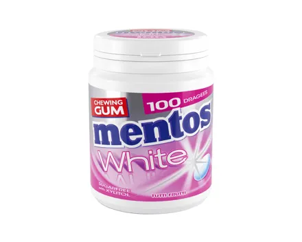 MENTOS White Kaugummi Tutti Frutti