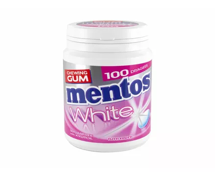 Mentos White Kaugummi Tutti Frutti