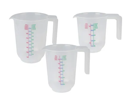 Messbecher-Set, 3-tlg.