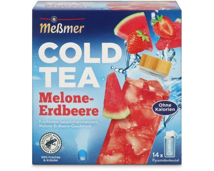 Messmer ColdTea Melone-Erdbeere 14 Portionen