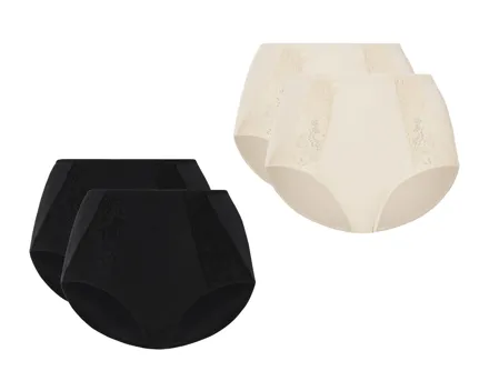 Miederslips mit Spitze, 2er