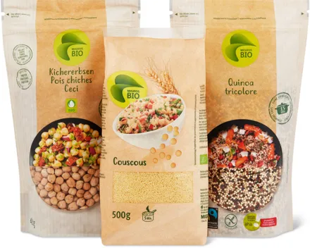 Migros Bio-Couscous, -Linsen, -Kichererbsen oder -Quinoa