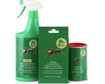 Migros Bio Garden Ameisen-Produkte