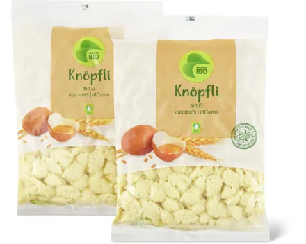 Migros Bio Knöpfli, Duo-Pack