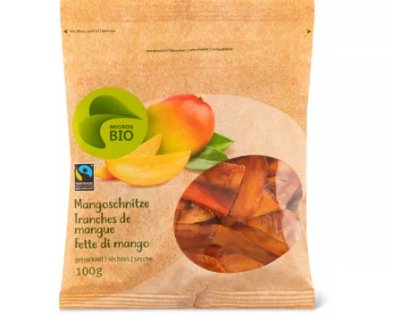 Migros Bio Mangoschnitze getrocknet, Fairtrade