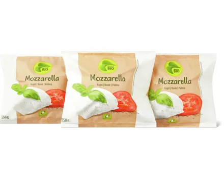 Migros Bio Mozzarella Kugeln, 3er-Pack