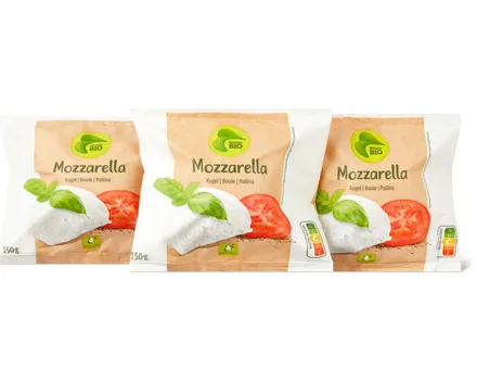Migros Bio Mozzarella Kugeln, 3er-Pack