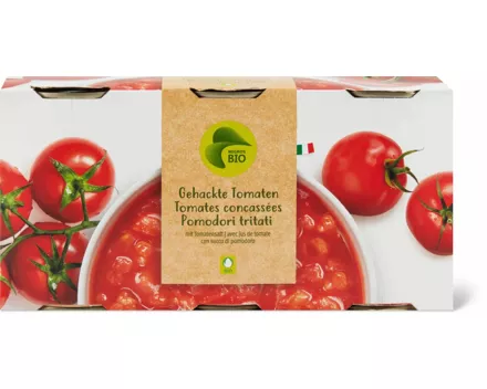 Migros Bio Tomaten gehackt und geschält