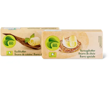 Migros Bio Vorzugs- und Kochbutter