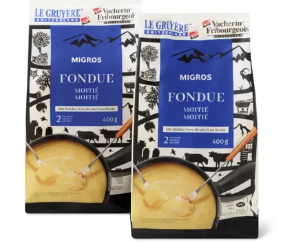 Migros Fondue Moitié-Moitié, AOP, Duo-Pack