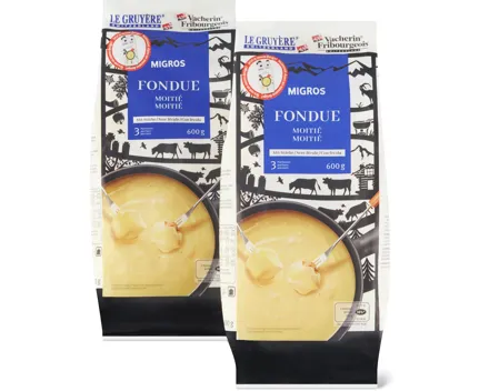 Migros Fondue Moitié-Moitié, AOP, Duo-Pack
