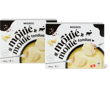 Migros Fondue Moitié-Moitié ungekühlt, Duo-Pack