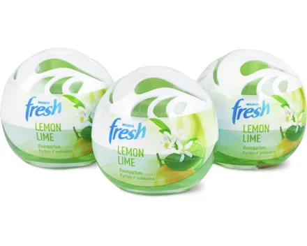 Migros Fresh-Raumduftkugeln oder -Miniduftspray, 3er-Pack