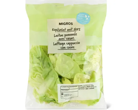 Migros Kopfsalat mit Herz
