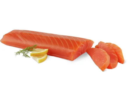 Migros Lachsrückenfilet geräuchert
