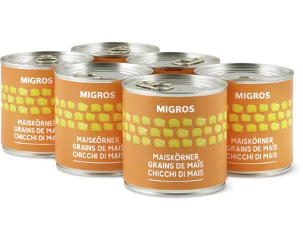 Migros Maiskörner, 6er-Pack