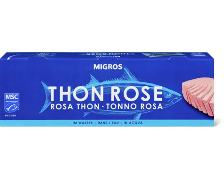 Migros Rosa Thunfisch, MSC