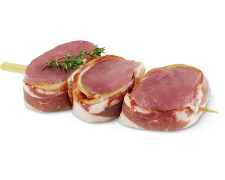Migros Schweins-Filetspiess mit Speck, IP-SUISSE