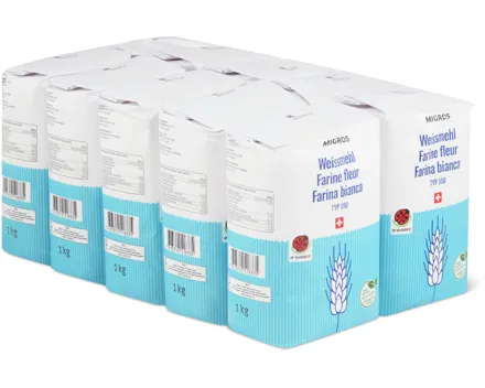 Migros Weissmehl, IP-SUISSE, 10er-Pack
