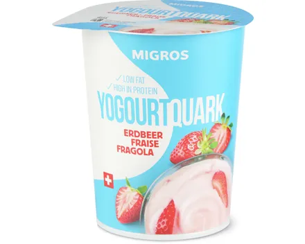 Migros Yogourt und Quark Erdbeer