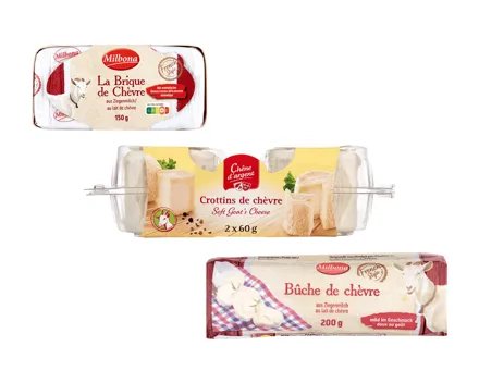 MILBONA Ziegenkäse Spezialitäten (Aktion nur in der Westschweiz gültig)