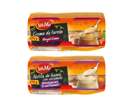Milchdesserts