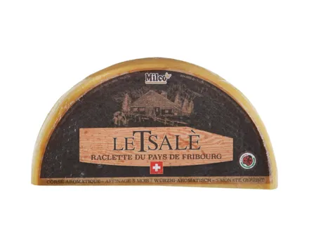 Milco Raclette Le Tsalé 1/2 Laib rund ca. 2800g