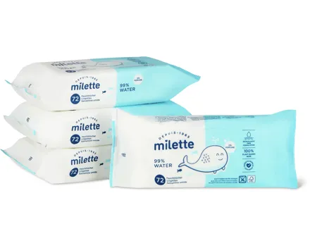 Milette Baby-Feuchttücher, FSC®
