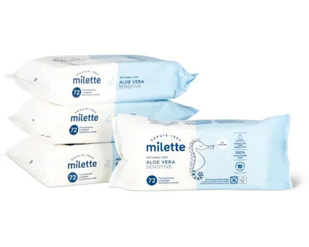 Milette Baby-Feuchttücher, FSC®