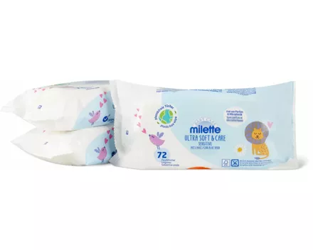 Milette Baby-Feuchttücher, FSC®