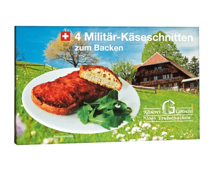 Militär-Käseschnitten (Aktion nur in der Deutschschweiz gültig)