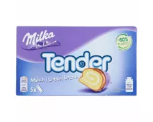 Milka Schokoladenriegel Tender Milch 5x37g