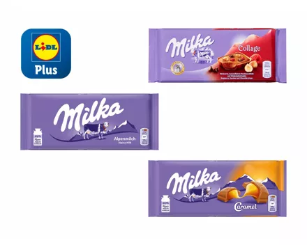 Milka Schokoladentafeln