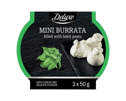 Mini-Burrate gefüllt