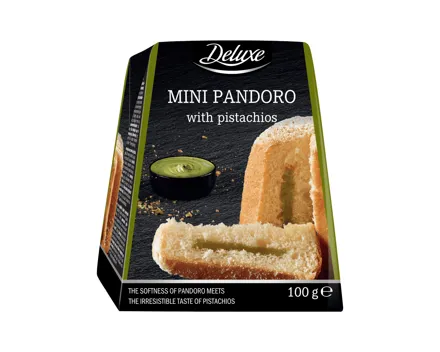 Mini-Pandoro mit Pistazien