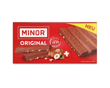 Minor Tafelschokolade Original