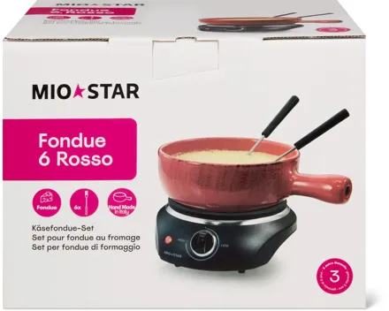 Mio Star Fondue 6 Rosso