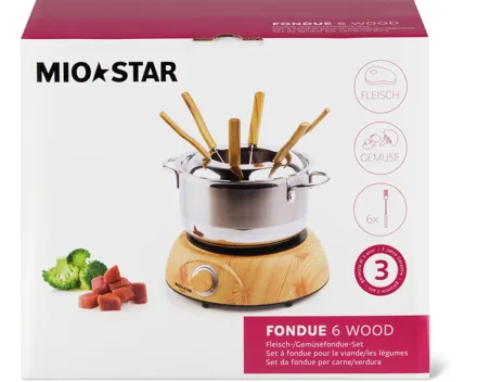 Mio Star Fondue 6 Wood