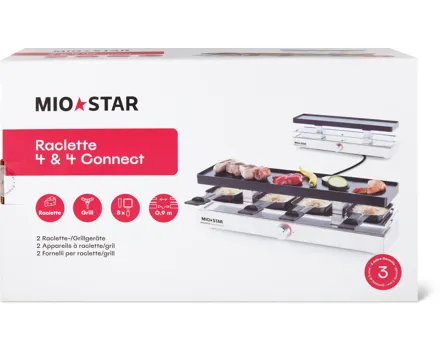Mio Star Raclette 4 & 4 Connect