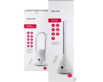Mio Star Ventilator Hot & Cool 3 in 1 oder 2 in 1