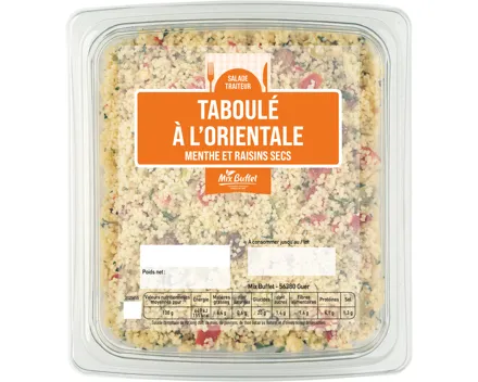 Mix Buffet orientalischer Taboulé Salat