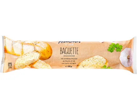 Mmmh Baguette mit Knoblauch