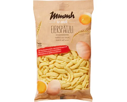 Mmmh Eierspätzli