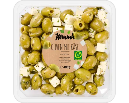 Mmmh Grüne Oliven mit Käse