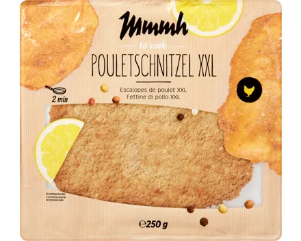 Mmmh XXL Poulet Schnitzel 250