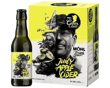Möhl Juicy Apple Cider 6x33cl